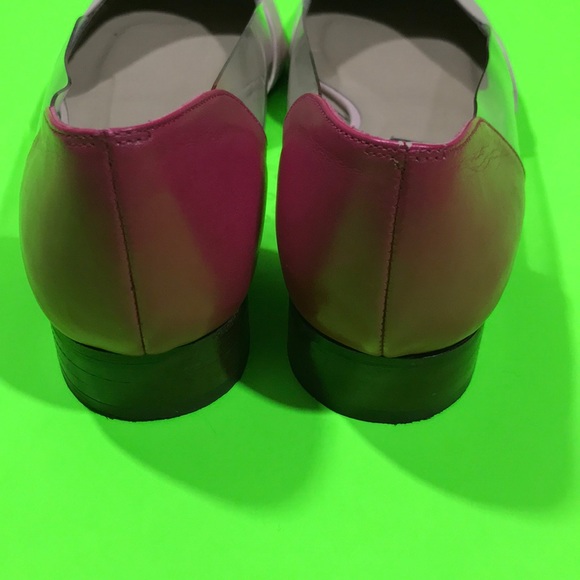 VANELi VERO CUOIO Vintage Pink/Clear Side Heels - Picture 5 of 8